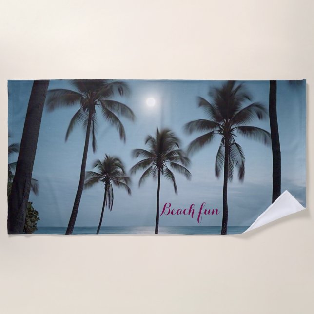 Toalha De Praia Beach Towel (Frente)