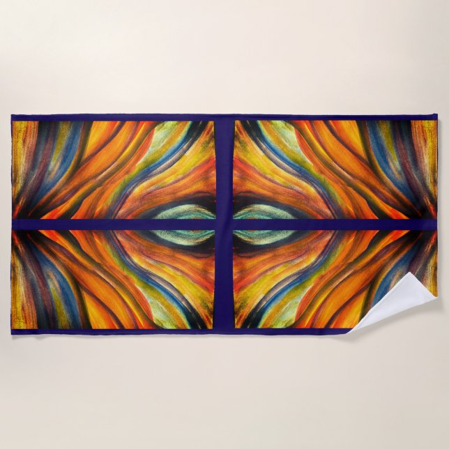 Toalha De Praia Beach Towel (Frente)