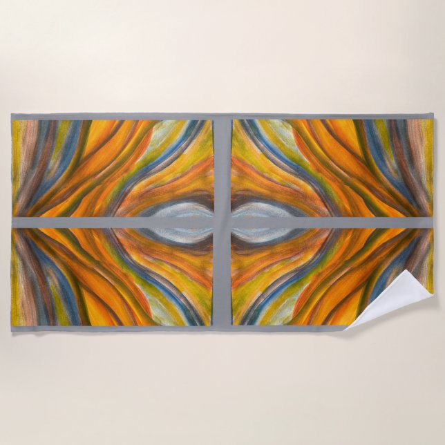 Toalha De Praia Beach Towel (Frente)