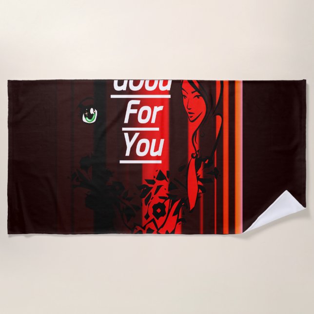 Toalha De Praia Beach Towel (Frente)