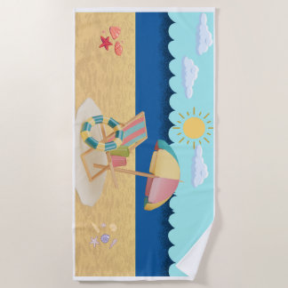 Toalha De Praia Beach Towel