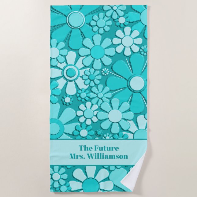 Toalha De Praia Beach Towel (Frente)