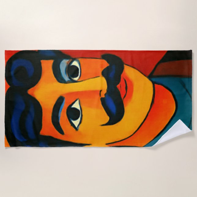 Toalha De Praia beach towel (Frente)