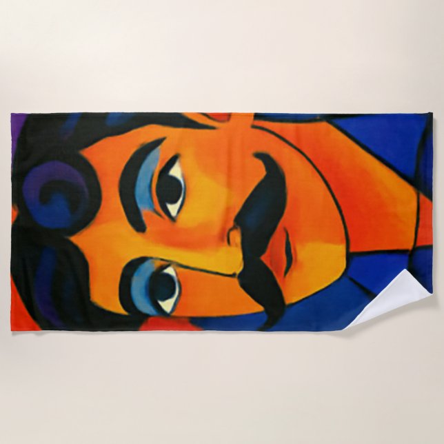 Toalha De Praia beach towel (Frente)