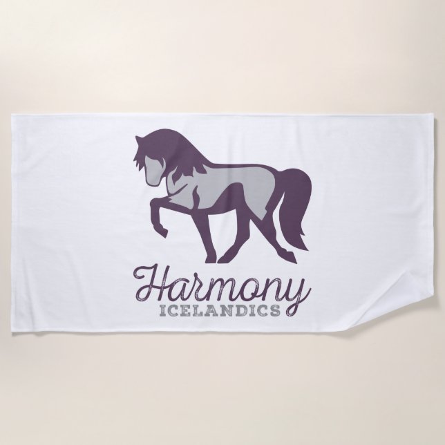 Toalha De Praia Beach Towel (Frente)