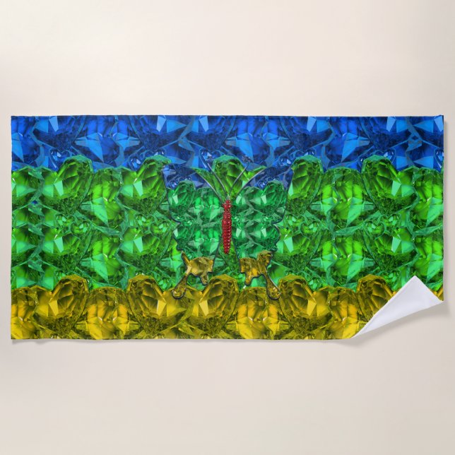 Toalha De Praia Beach Towel (Frente)