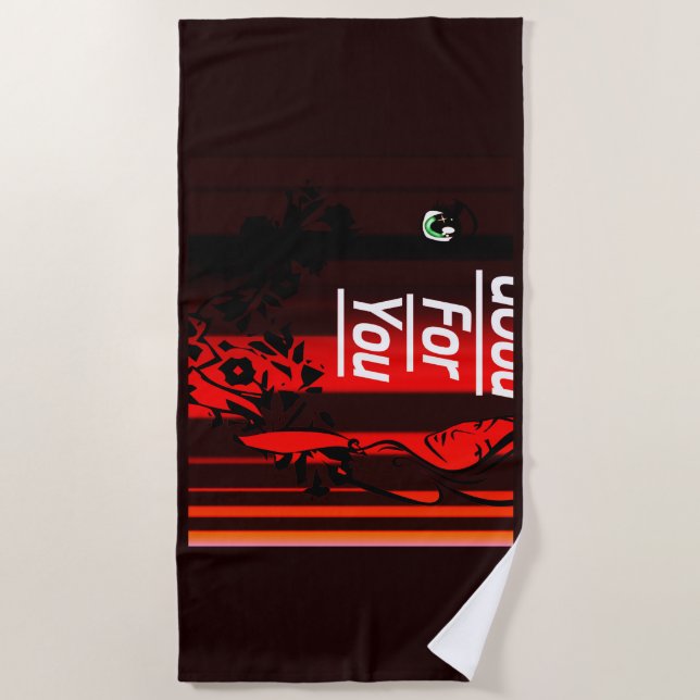 Toalha De Praia Beach Towel (Frente)