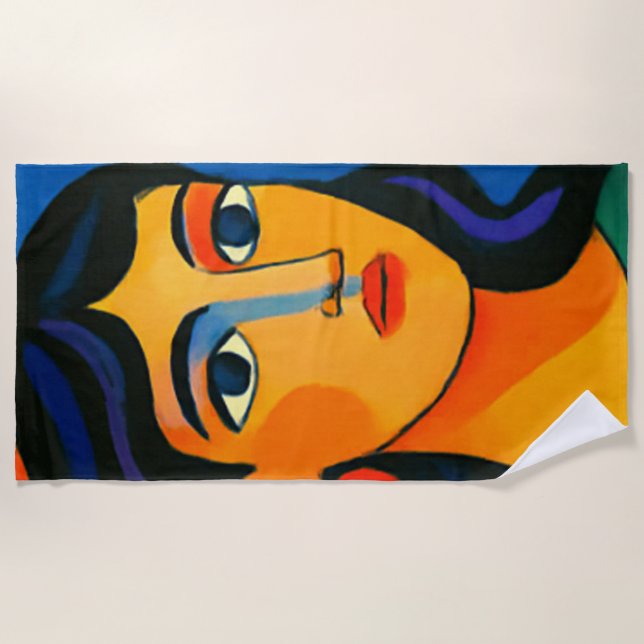 Toalha De Praia Beach Towel (Frente)