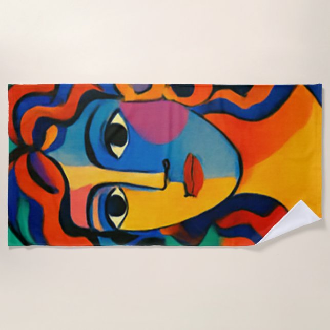 Toalha De Praia beach towel (Frente)