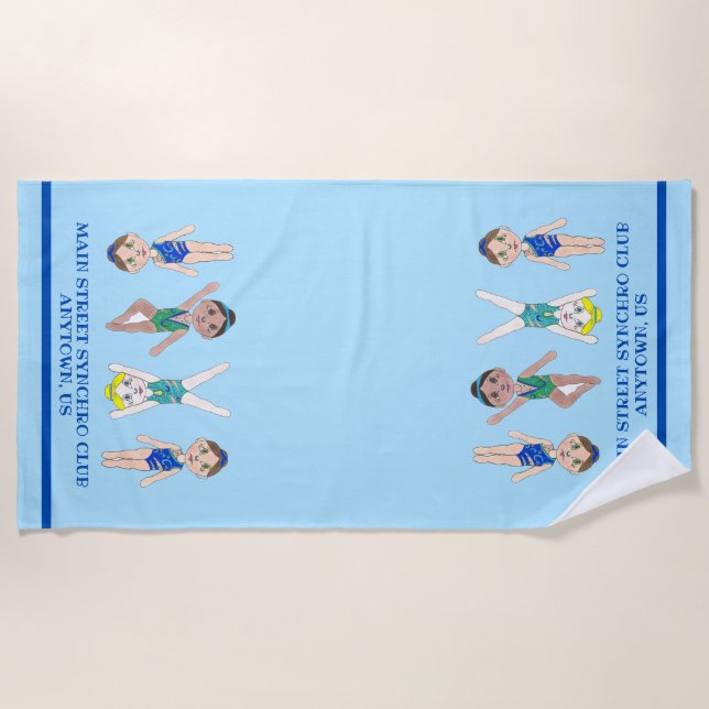 Toalha De Praia Beach Towel (Frente)