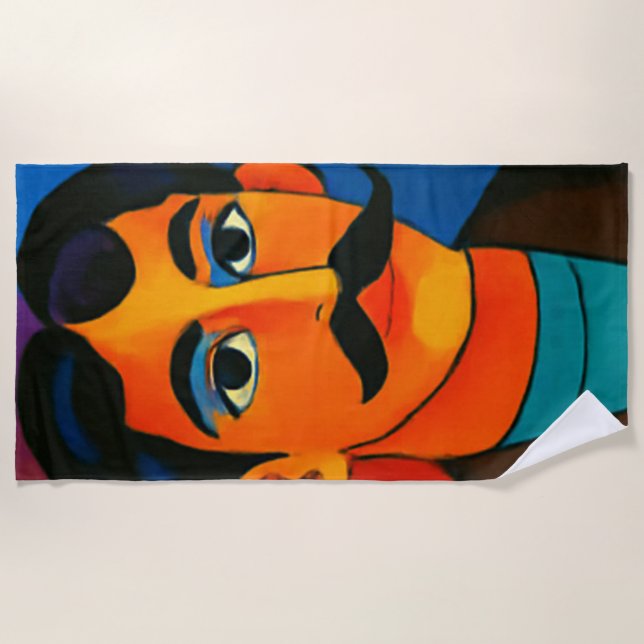 Toalha De Praia beach towel (Frente)