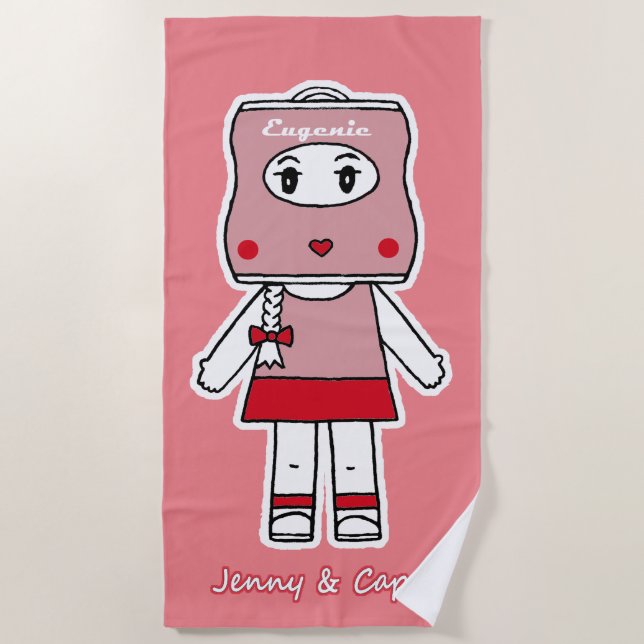 Toalha De Praia Beach Towel (Frente)