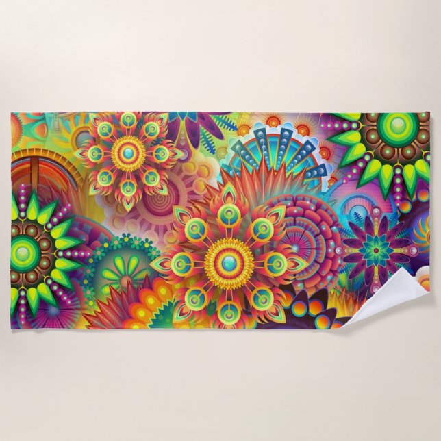 Toalha De Praia Beach Towel (Frente)