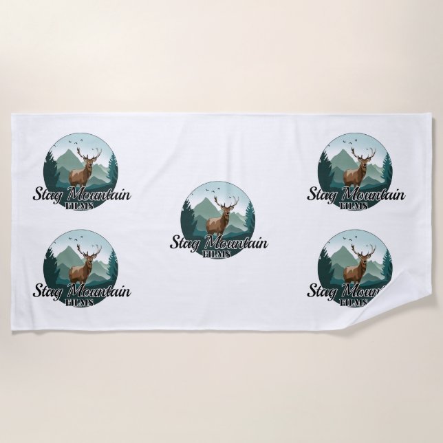 Toalha De Praia Beach Towel (Frente)