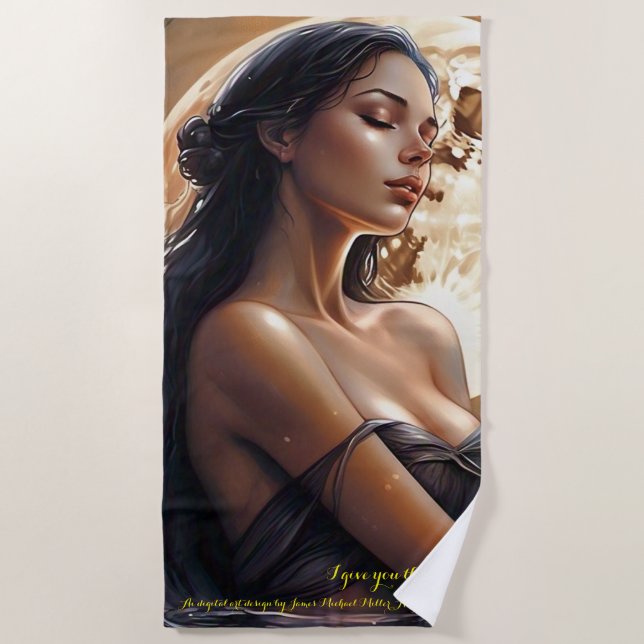 Toalha De Praia Beach Towel (Frente)