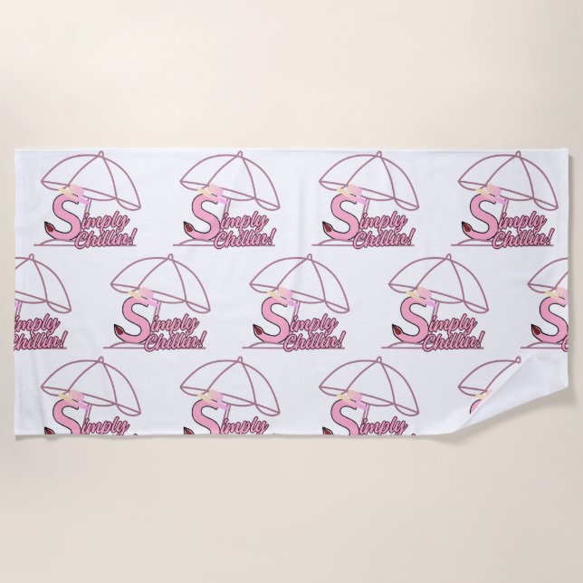 Toalha De Praia Beach Towel 02 (Frente)