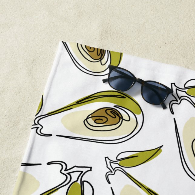 Toalha De Praia Beach Towel Avocado (In Situ)