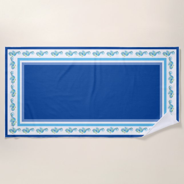 Toalha De Praia Beach Towel Beach Towels Seaside (Frente)