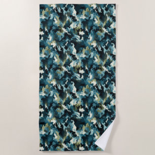 Toalha De Praia Beach Towel — Camo Impressão