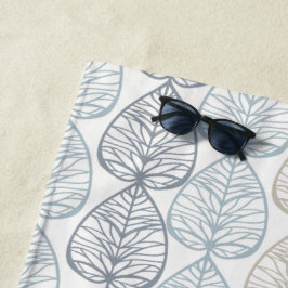 Toalha De Praia Beach Towel com ornamentos de abstrato.