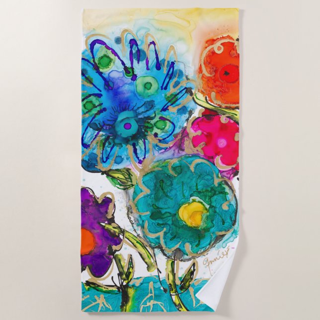 Toalha De Praia Beach Towel Lovitude Winking (Frente)