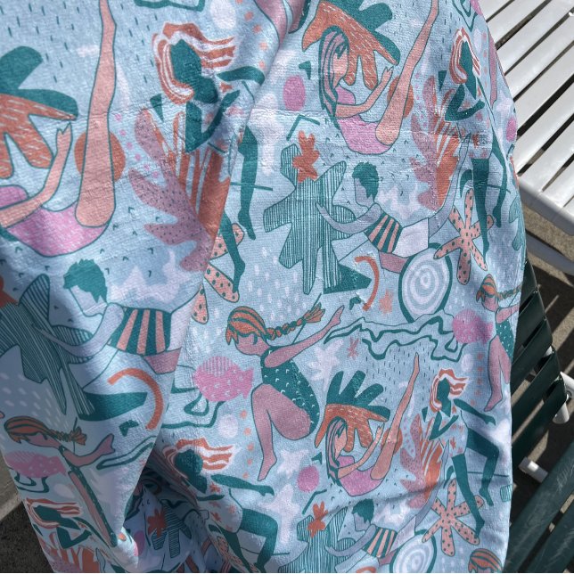 Toalha De Praia Beach Towel: Nadação subaquática (Criador carregado)