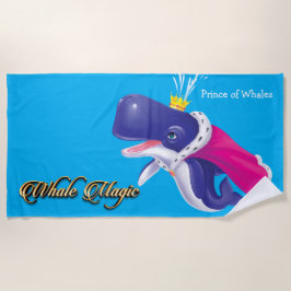 Toalha De Praia Beach Towel Prince of Whales