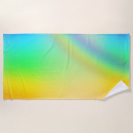 Toalha De Praia Beach Towel - Rainbow