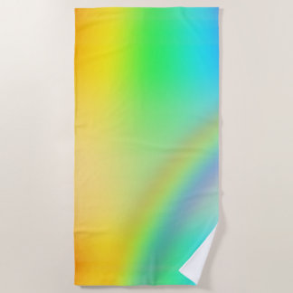 Toalha De Praia Beach Towel - Rainbow