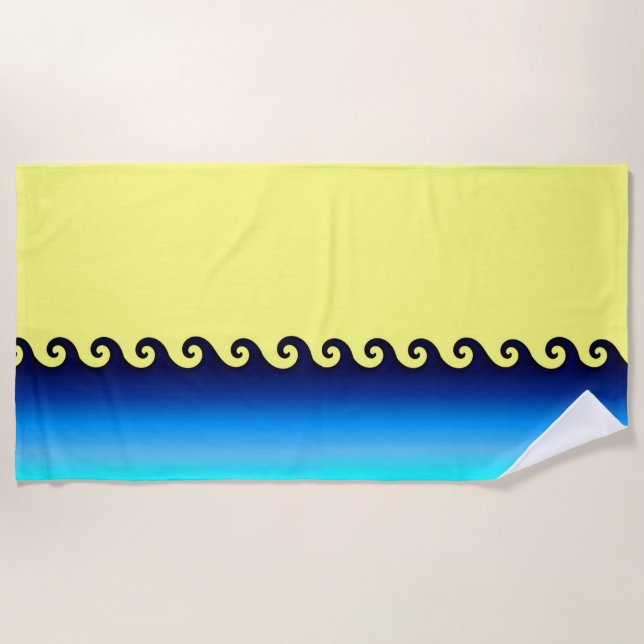 Toalha De Praia Beach Towel, Toalla de Playa (Frente)