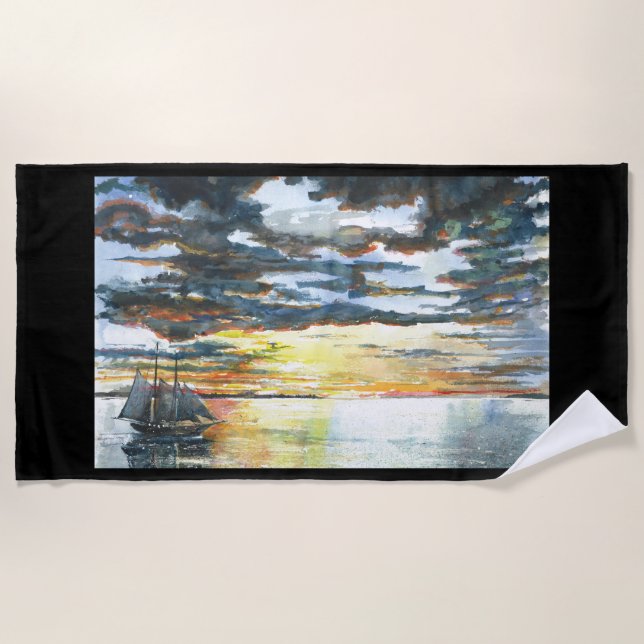 Toalha De Praia Beach Towel Vênus até Port (Frente)