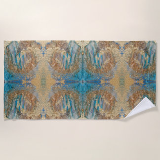 Toalha De Praia Beach Towers - Estados sem tempo - Grande