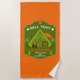 Toalha De Praia Bell Tent Glamping