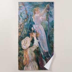 Toalha De Praia Berthe Morisot - A Colhedora de Cerejas