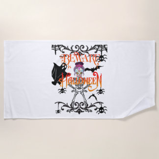 Toalha De Praia Beware Halloween