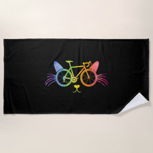 Toalha De Praia Bicicleta Lgbt