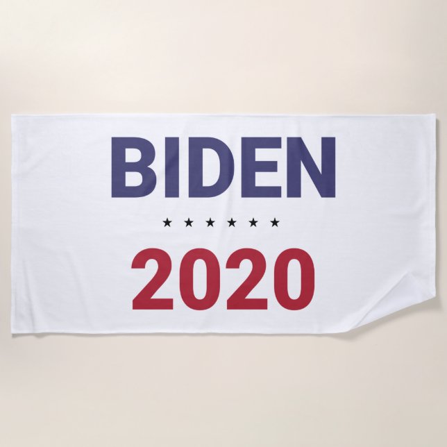 Toalha De Praia Biden 2020 (Frente)