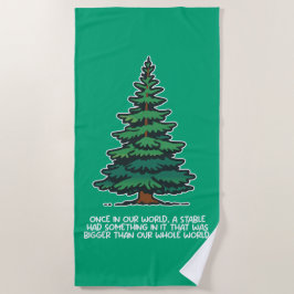 Toalha De Praia Bigger than our whole world 2