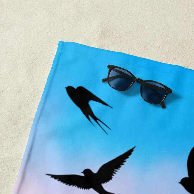Toalha De Praia Birds of Heaven (In Situ)