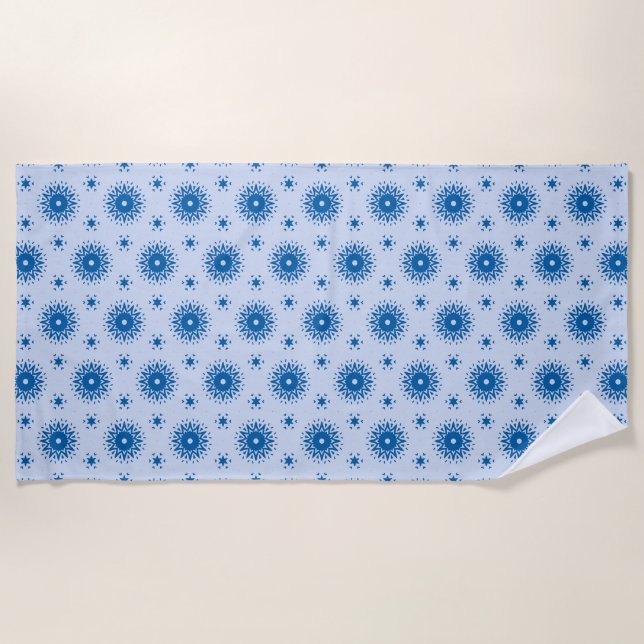 Toalha De Praia Bleu Summer Beach Towel (Frente)