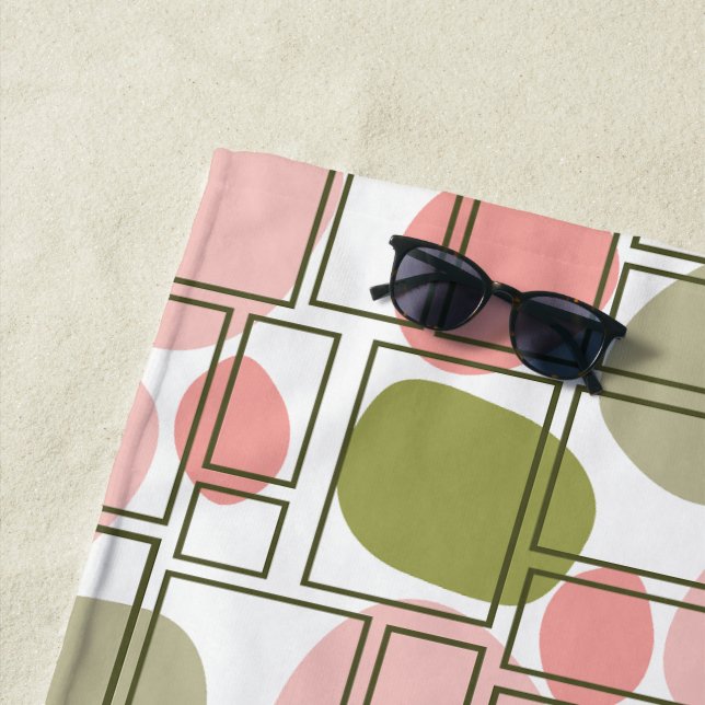 Toalha De Praia Blobs picados (In Situ)