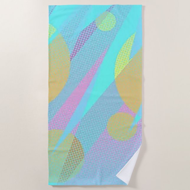 Toalha De Praia Blue Lagoon Beach Towel (Frente)