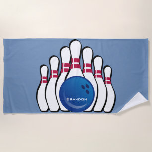 Toalha De Praia Boliche da Design Beach Towel