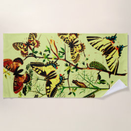 Toalha De Praia Borboletas Francesas