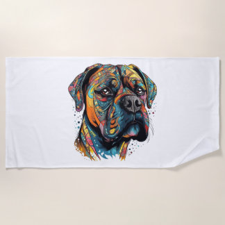 Toalha De Praia Boxer Buddies Playful File Summary Digital