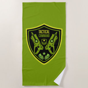 Toalha De Praia Boys Toy Dart Gun Batalha