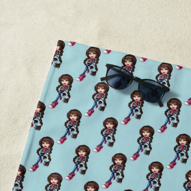 Toalha De Praia Bratz Beach Towel (In Situ)