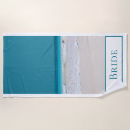 Toalha De Praia Brides White Sandy Beach Towel