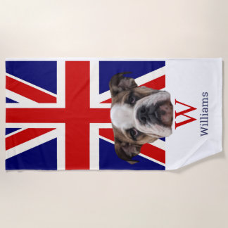 Toalha de praia BRITISH BULLDOG
