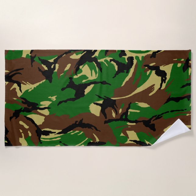 Toalha De Praia British DPM CAMO Beach Towel (Frente)